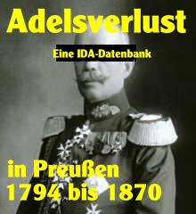 Adelsverlust in Preu�en 1794-1870