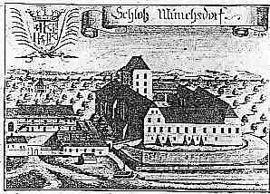 Schlo Mnchsdorf um 1690
